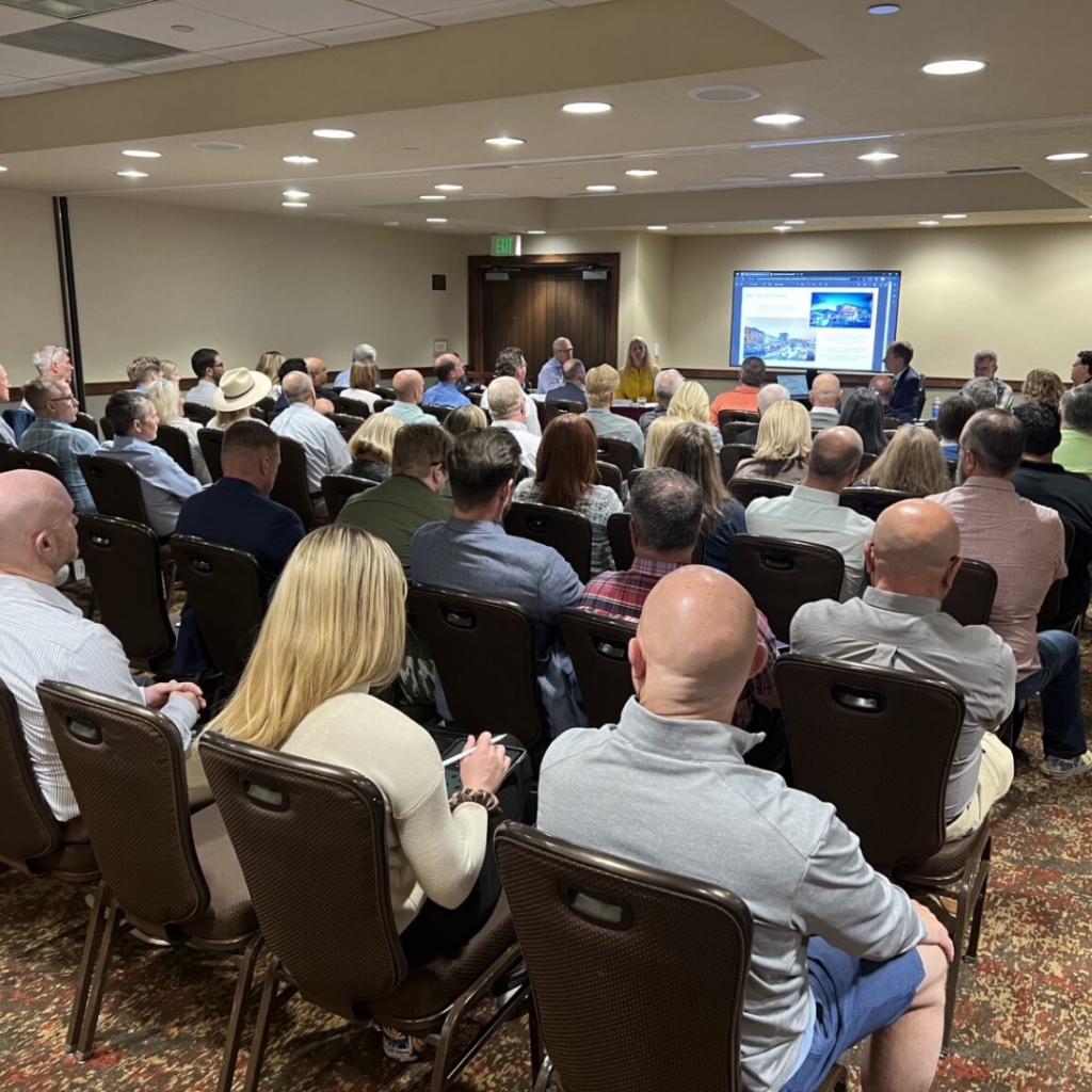 Image of attendees at an advocacy conference.